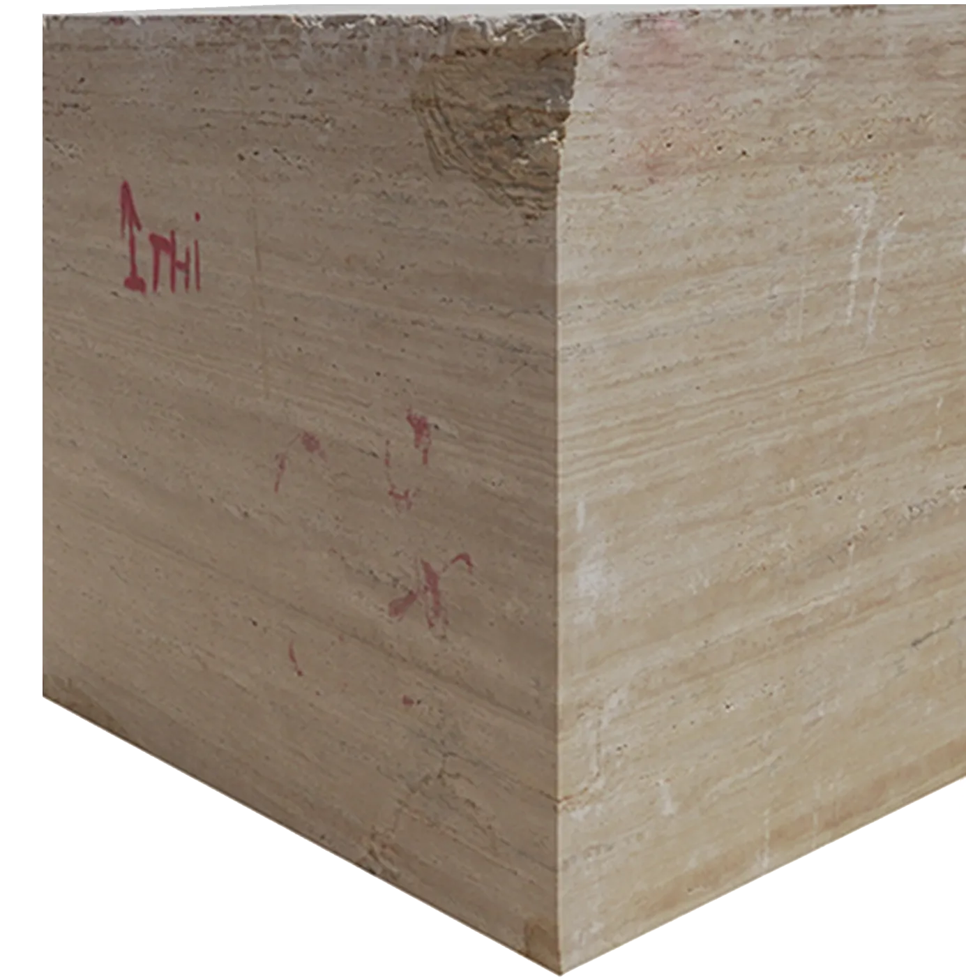 Caramel Vein Cut Travertine block